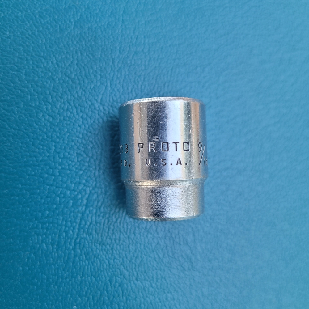 Proto 5218 USA 3/8 Drive 12 Point 9/16 Socket